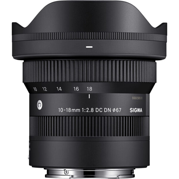 Sigma 10-18mm f:2.8 DC DN Contemporary Lens (Sony E)_tiendafotográfica